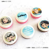 「「ハイキュー!!」日向、研磨、赤葦…誰とホワイトデーを過ごす？ 全14種の缶バッジ付きケーキ＆マカロン登場」の画像5