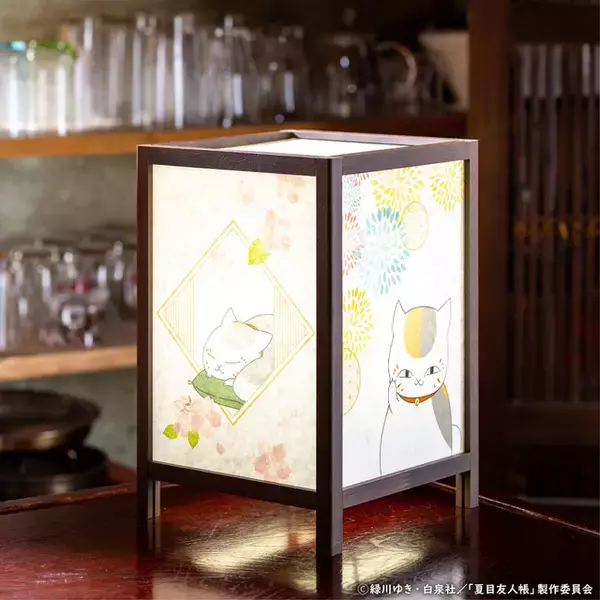 「「夏目友人帳」ニャンコ先生の温もりを感じよう♪ 幻想的な空間を演出する行灯・第2弾が登場」の画像