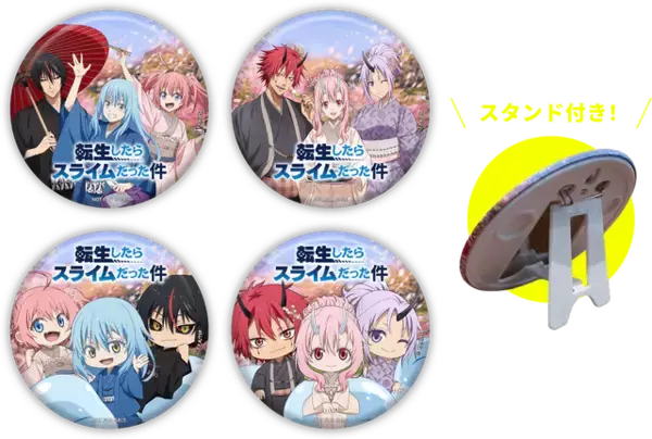 「「転スラ」リムル、シオン、ベニマルたちが着物姿で上品に♪ “着物レンタルVASARA”コラボでオリジナルグッズも展開」の画像