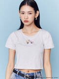 「「サンリオ」日焼けキティ＆マイメロのワンポイントがキュート♪「EMODA」コラボのTシャツやバッグが登場」の画像3