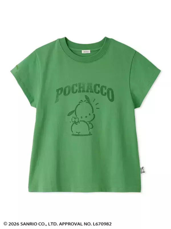 「「ポチャッコ」大人女子もかわいく☆Tシャツやパーカー、バッグなど夏が楽しくなる全5型が登場「Mila Owen」初コラボ【8月1日発売】」の画像