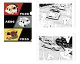 「「頭文字D」×「PUI PUI モルカー」異色コラボ！“最速×のんびり(?!)”グッズが「東京オートサロン2026」で販売」の画像2