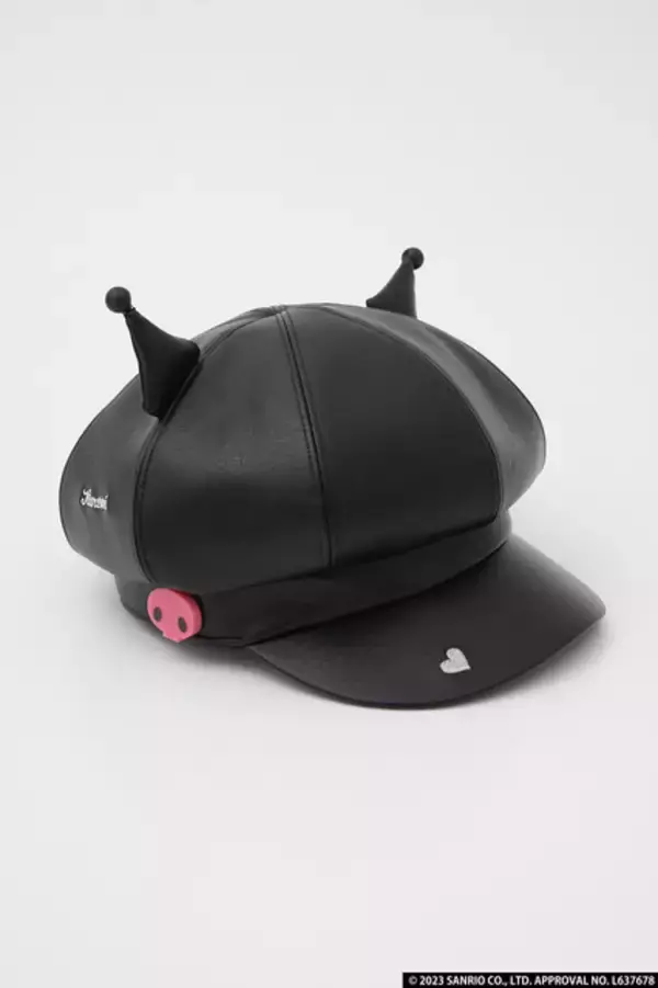 「「サンリオ」クロミの黒ずきんが“キャスケット”に♪ パーカー・TシャツなどR4Gコラボアパレル登場」の画像