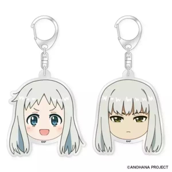 「あの花」めんまみーつけた！ 描き起こしアクキー＆“地底人”パーカーも♪ 新作グッズ登場