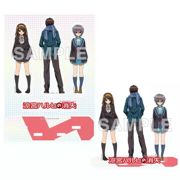 「劇場版「涼宮ハルヒの消失」リバイバル上映、1週目入プレの絵柄が明らかに！アクスタほか劇場物販も公開」の画像