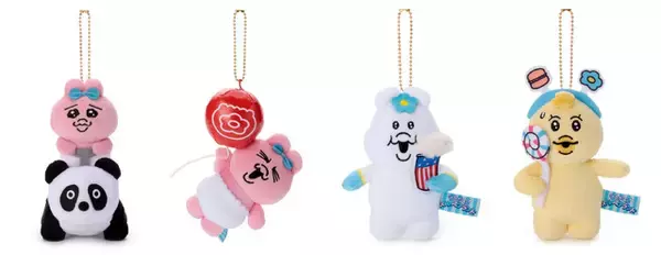 「可哀想に！「おぱんちゅうさぎ」の描きおろしアートを用いたフェアが開催決定！ カラフルアートが賑やかかわいい♪」の画像