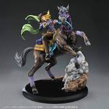 「ピザ・モッツァレラ♪「ジョジョ」ジャイロ・ツェペリ＆愛馬ヴァルキリーが大型スタチュー化☆ 全高約31センチ！」の画像4