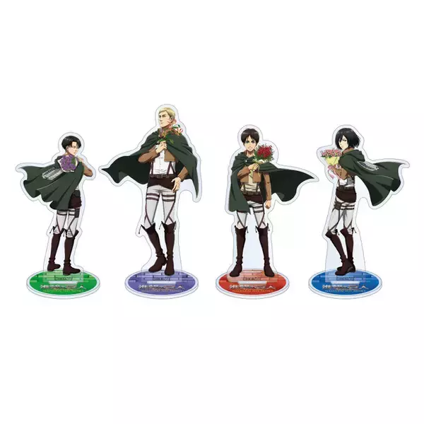 「「進撃の巨人」アルミンの塩やリヴァイのセリフメモも！ ニジゲンノモリ限定グッズが通販開始」の画像