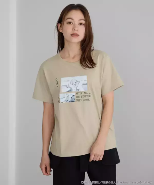 「“心臓をささげよ”「進撃の巨人」調査兵団のマントやジャケットが着られる!?「earth music＆ecology 」とコラボしたおしゃれアパレルが新登場」の画像