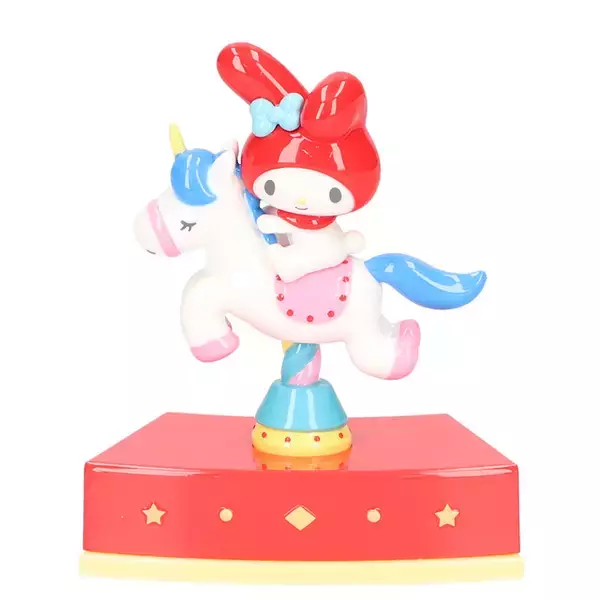 「「サンリオ」キティ、シナモロール、クロミがレトロ可愛い♪ メリーゴーランドにもなるドール雑貨がBOXで登場」の画像