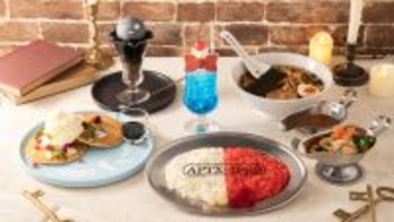 「コナン」松田陣平、萩原研二らがパスタに☆ APTX4869カレーや“マジで死ぬほどヤバイラーメン”も登場！「名探偵コナンカフェ」後期メニュー