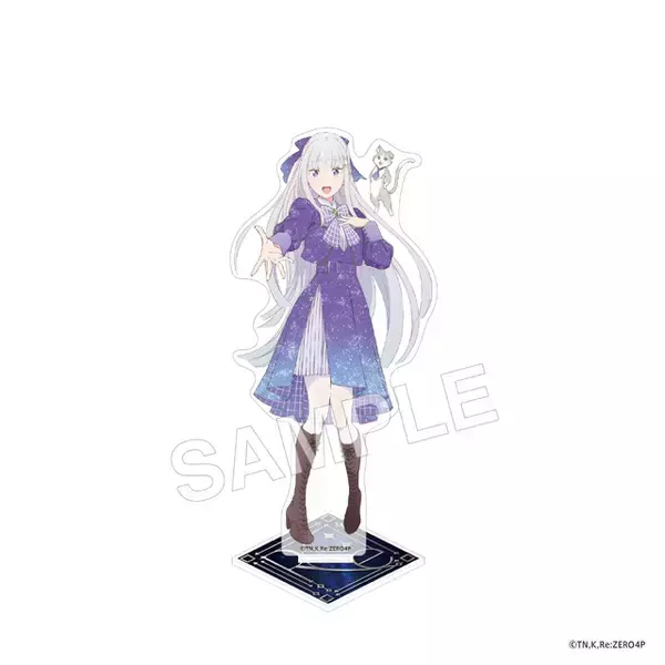 「「リゼロ」スバル、エミリア、レム＆ラムが大集合☆「リゼロ展」グッズが一挙公開！アクキー、クリアファイルからパックのコインケースまで」の画像