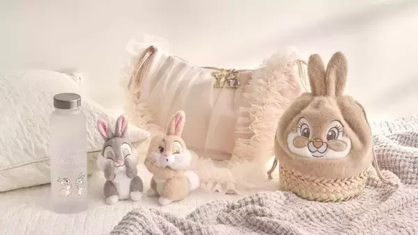 「「ディズニー」とんすけ＆ミス・バニーの新コレクション♪ 春らしさ全開のパステルカラーにときめく」の画像