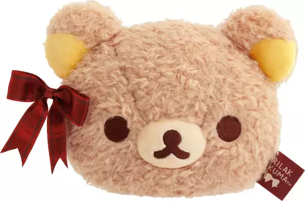 「リラックマ」チェック＆リボンで上品、ふわふわ！ “ぬいぬいリラックマ”が登場