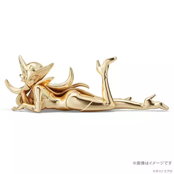 「購入ボタンを“ポチッとな”…とならない！ お値段なんと150万円超！「ヤッターマン」ドロンジョ様が黄金の輝きをまといミニフィギュア化 ヤッターワン&おだてブタも」の画像