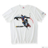 「νガンダム、ディジェ、百式などを筆絵タッチで表現！ 「ガンプラ」BOXアートを取り入れたTシャツ登場！ アムロ、シャアの歴代搭乗機を振り返れるラインナップ」の画像3