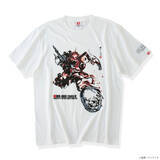 「νガンダム、ディジェ、百式などを筆絵タッチで表現！ 「ガンプラ」BOXアートを取り入れたTシャツ登場！ アムロ、シャアの歴代搭乗機を振り返れるラインナップ」の画像4