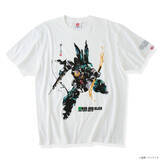 「νガンダム、ディジェ、百式などを筆絵タッチで表現！ 「ガンプラ」BOXアートを取り入れたTシャツ登場！ アムロ、シャアの歴代搭乗機を振り返れるラインナップ」の画像5