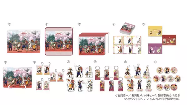 「「ハイキュー!!」日向＆影山たちが「モンハン」とコラボ！ カプコンカフェでオリジナルグッズ＆メニュー登場」の画像
