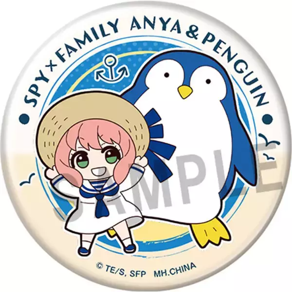「SPY×FAMILY」最終回での“アーニャ＆ペンギン”がキュート♪ヨル＆ユーリは新規描き下ろし！缶バッジ登場