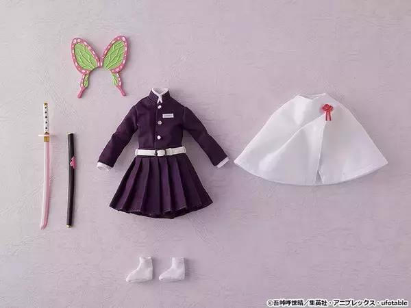 「「鬼滅の刃」栗花落カナヲが“Harmonia humming”からドール化♪ 特徴的な髪飾りや日輪刀も作り込み◎」の画像