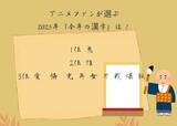 「アニメファンが選ぶ2025年「今年の漢字」は？ 2位は「推」、1位は「鬼」！「鬼尽くしの2025年だったから」の画像2