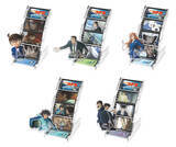 「「コナン ハイウェイの堕天使」映画のシーンをデスクの上に♪ 千速・重悟・世良たちのジオラマアクリルスタンドが登場」の画像1