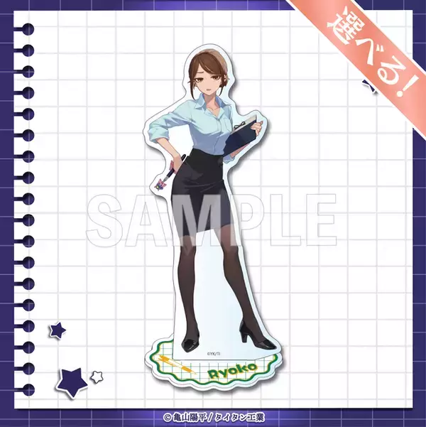 「「ミルサブ」チハルやマキナたちが学生服姿に！リョーコは先生!? 新規描き起こしイラストがオンラインくじの賞品に」の画像