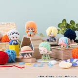 「ルフィやゾロたちが手のひらサイズのフィギュアに！ 「ONE PIECE」ぬいぐるみみたいなフロッキーフィギュア登場」の画像2