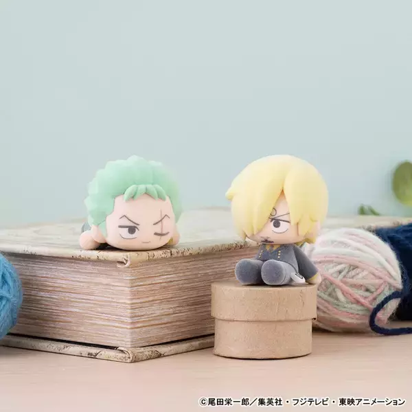 「ルフィやゾロたちが手のひらサイズのフィギュアに！ 「ONE PIECE」ぬいぐるみみたいなフロッキーフィギュア登場」の画像
