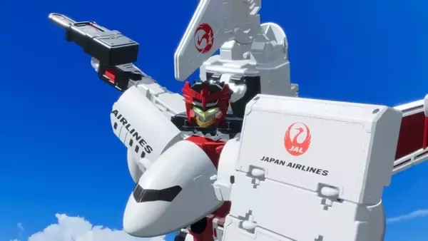 「JALのジェット旅客機がロボットに変身!? 「特装合体ロボ ジョブレイバー」JALと初コラボ！ ジェット旅客機の変形ロボ玩具が発売&アニメにも登場へ」の画像