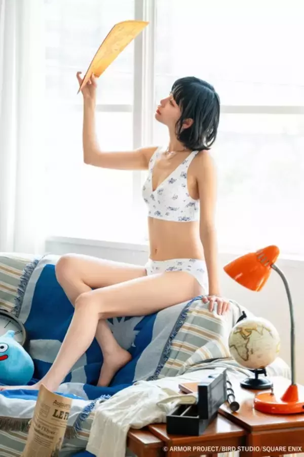 「「ドラゴンクエスト」さりげないスライムやドラキーがかわいい♪「GOCOCi」コラボアンダーウェアが登場」の画像