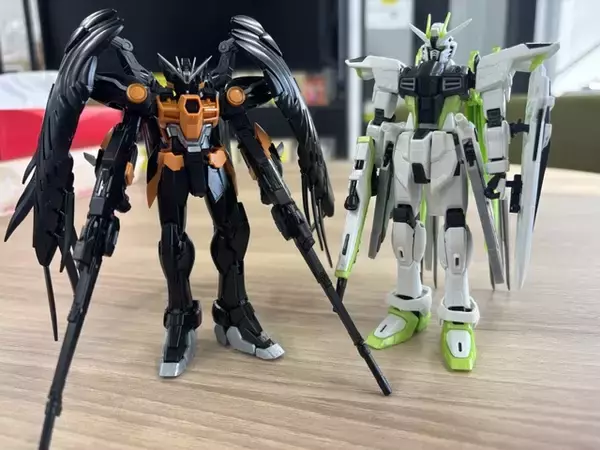 緑のフリーダムガンダム、漆黒のウイングガンダムゼロが新鮮！「ガンダム×Apex」コラボガンプラを実際に作ってみた【レポ】