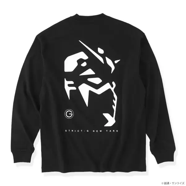 「アムロ、これ着まーす！」ガンダムの顔をでっかくプリント！ スタイリッシュなアパレル登場