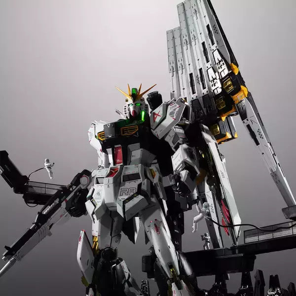 この精巧さに惚れ惚れ♪ 「機動戦士ガンダム 逆襲のシャア」νガンダムがフィン・ファンネル装備が抽選販売受付中！ 「解体匠機」の本体とオプションパーツがセットになった豪華版