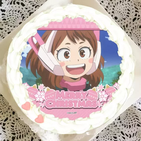 「「ヒロアカ」デク、爆豪、お茶子らと一緒にクリスマスを楽しもう！ クリスマス限定デザインのプリントケーキ20種登場」の画像