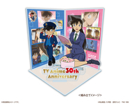 「名探偵コナン」配達員のコナン＆プレゼントを受け取る蘭がキュート♪ TVアニメ30周年記念オリジナルフレーム切手セットが登場！