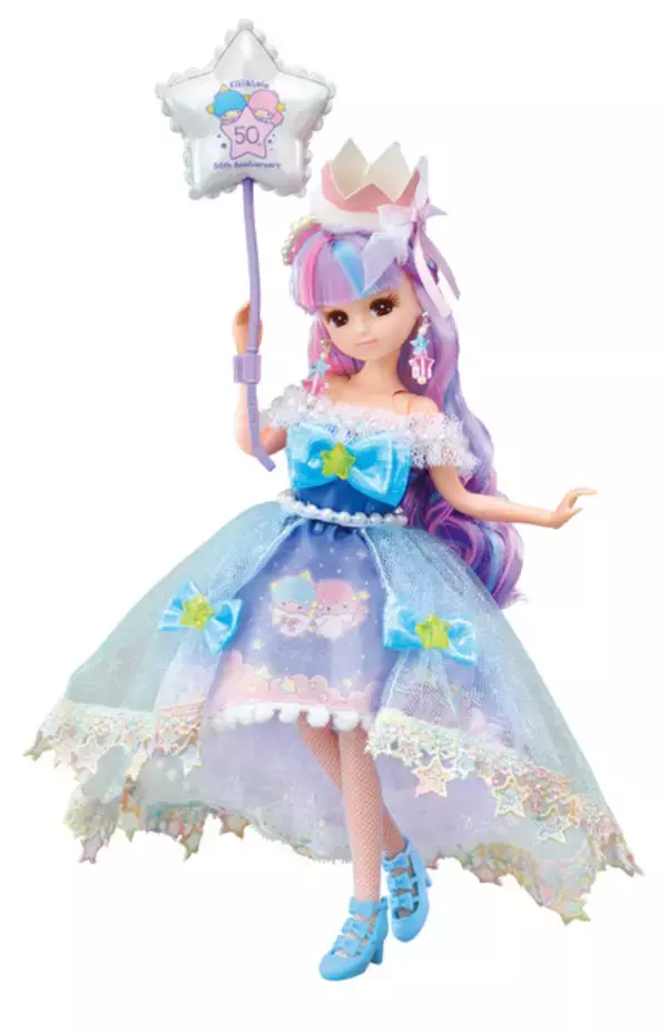 「「リカちゃん」×キキ&ララの“ゆめかわいい”世界観がキュート♪ リトルツインスターズ50周年を記念した特別仕様」の画像