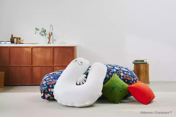 「「ムーミン」×「Yogibo」コラボ♪ ビンテージパターン&ニョロニョロのデザインが新登場」の画像
