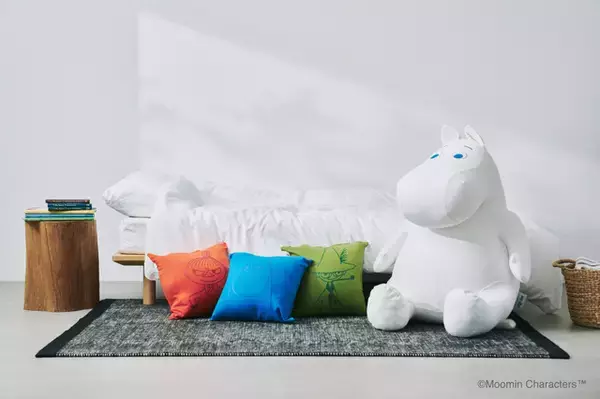 「「ムーミン」×「Yogibo」コラボ♪ ビンテージパターン&ニョロニョロのデザインが新登場」の画像