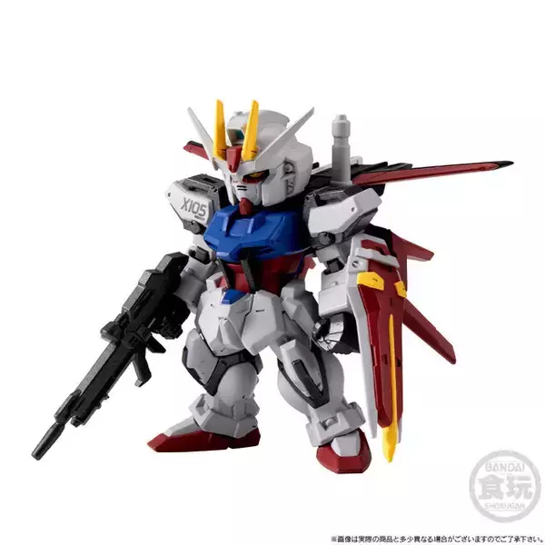「パーフェクトストライクガンダムに換装可能！「機動戦士ガンダムSEED」主役機・ストライクガンダムのミニフィギュア登場」の画像