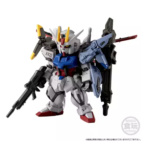 「パーフェクトストライクガンダムに換装可能！「機動戦士ガンダムSEED」主役機・ストライクガンダムのミニフィギュア登場」の画像