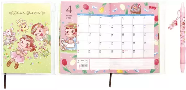 毎年大人気♪「ペコちゃん」手帳＆ボールペンがかわいすぎ☆不二家「創業116周年 創業祭セール」開催