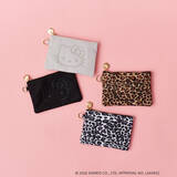 「「ハローキティ」ふわもこ＆レオパード柄が“オトナ女子”にピッタリ！ お顔ポーチや晴雨兼用折りたたみ傘も」の画像5