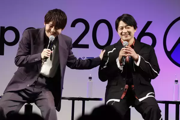 「高橋留美子最新作「MAO」梶裕貴、川井田夏海、寺澤百花、豊永利行が魅力を熱弁！下野紘は即興歌唱でアピール♪「AJ26」ステージレポ」の画像