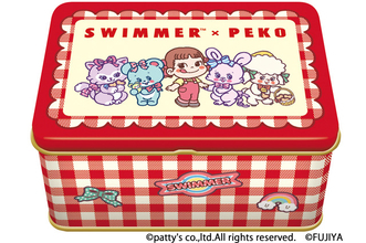 「不二家」ペコちゃん×「SWIMMER」がコラボ！ 可愛すぎる平成レトロ風スイーツ＆雑貨が登場