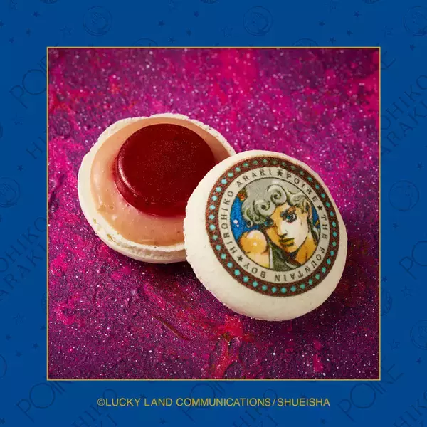 「「ジョジョ」荒木飛呂彦の大阪駅“噴水小僧”がマカロンに！限定缶＆保冷バッグがクールッ!!!!」の画像