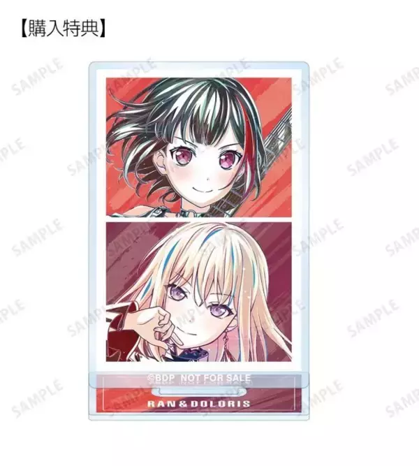 「Roselia×RASの“ラウクレコンビ”がアツい！「バンドリ！」アクスタやTシャツ、BIG缶バッジなどが登場」の画像