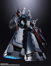 「超時空要塞マクロス」45周年記念商品第1弾として「SDF-1 マクロス」がDX超合金最大級のボリュームで登場！ 強攻型への変形や艦橋などの発光ギミックなどプレイバリュー抜群