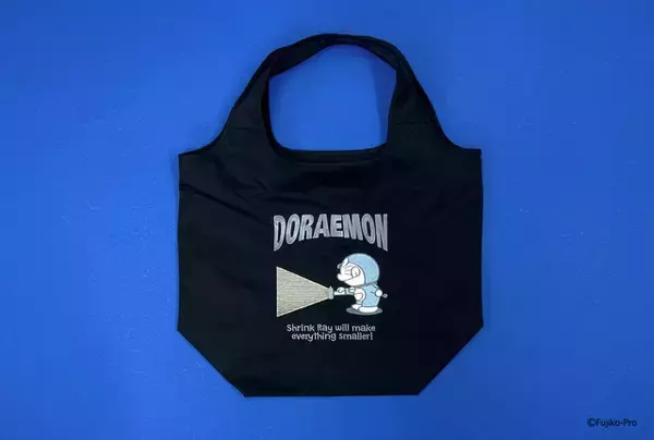 「ドラえもん」どこでもドアやスモールライトをキュートに刺繍♪ 春っぽハンカチ＆トートバッグが登場☆